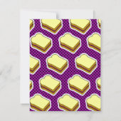 Peanut Butter en Jelly Th-Grape Jelly Kaart (Achterkant)