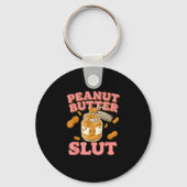 Peanut Butter Funny Peanut Butter Lovers Apparel Sleutelhanger (Voorkant)