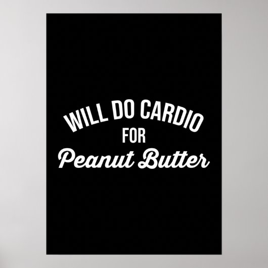 Peanut Butter - Funny Poster (Voorkant)
