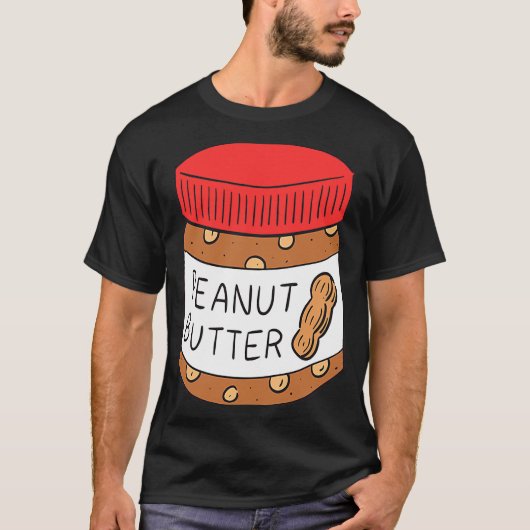 Peanut Butter Group Halloween Costume T-shirt (Voorkant)