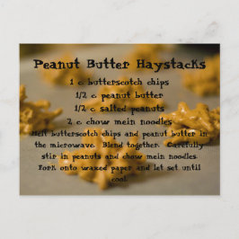 Peanut Butter Haystacks Briefkaart