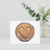 Peanut Butter Heart Briefkaart (Staand voorkant)