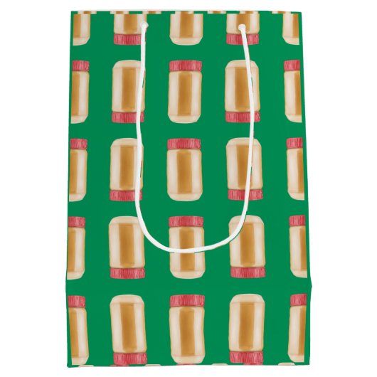 Peanut Butter Jars Columns - Groene cadeautas (Achterkant)