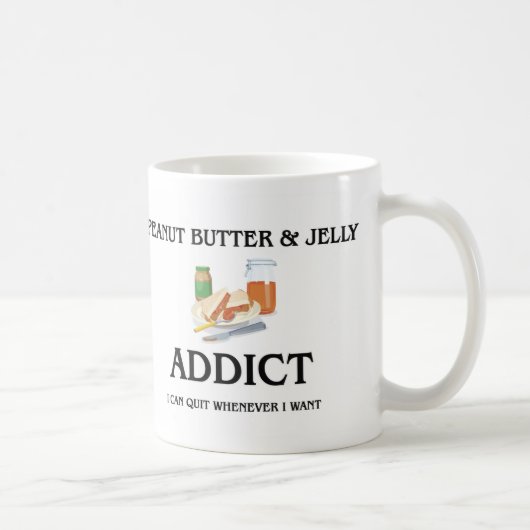 Peanut Butter & Jelly Addict Koffiemok (Rechts)