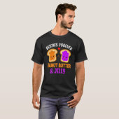Peanut Butter & Jelly Besties Forever Best Friend T-shirt (Voorkant volledig)