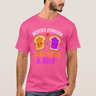 Peanut Butter & Jelly Besties voor allerbeste vrie T-shirt