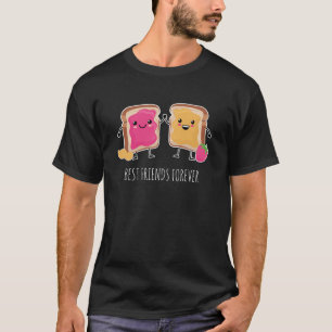 Peanut Butter + Jelly: BFF Funny T-shirt