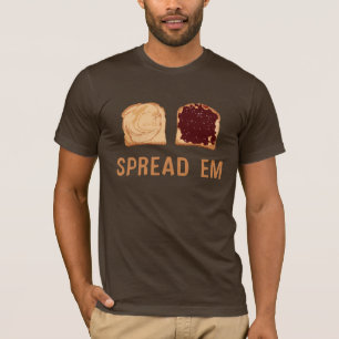 Peanut Butter & Jelly: Em verspreiden T-shirt