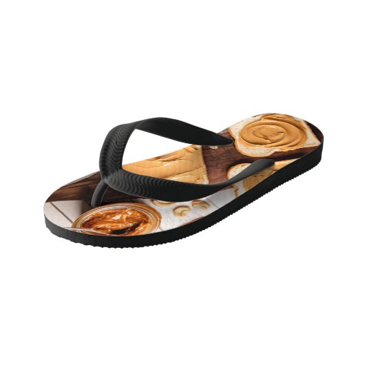 Peanut Butter & Jelly Kinder Teenslippers (Schuin)