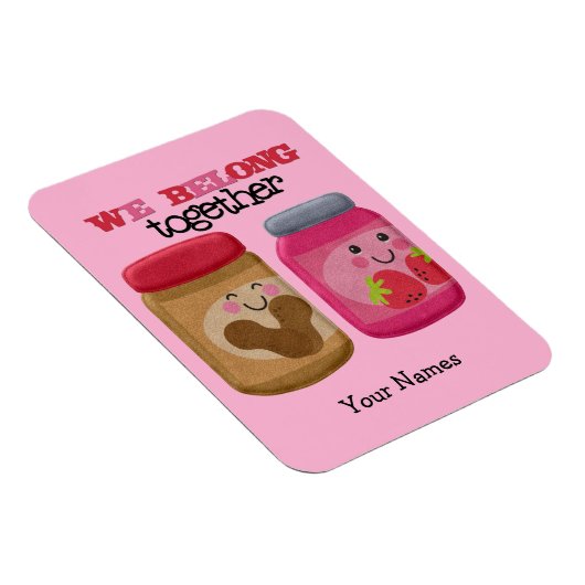 Peanut Butter & Jelly Magneet (Rechterzijde)