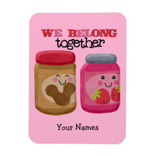Peanut Butter & Jelly Magneet