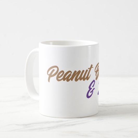 Peanut Butter & Jelly Mok (Voorkant links)