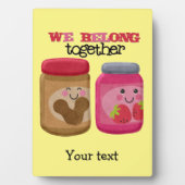 Peanut Butter & Jelly Photo Plaque Fotoplaat (voorkant)