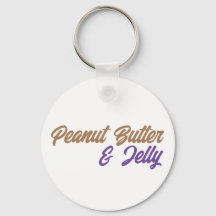 Peanut Butter & Jelly Sleutelhanger