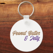 Peanut Butter & Jelly Sleutelhanger (Voorkant)