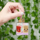 Peanut Butter & Jelly Sleutelhanger :) (Hand)