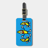 Peanut Butter Jelly Time Bagagelabel (Voorkant verticaal)