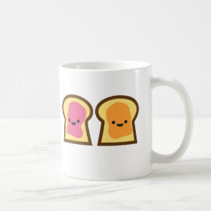 Peanut Butter Jelly Time! Koffiemok