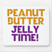 Peanut Butter Jelly Time Muismat (Voorkant)