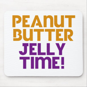Peanut Butter Jelly Time Muismat
