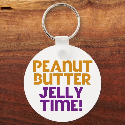 Peanut Butter Jelly Time Sleutelhanger (Voorkant)