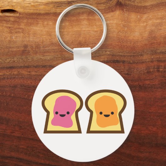 Peanut Butter Jelly Time! Sleutelhanger (Voorkant)