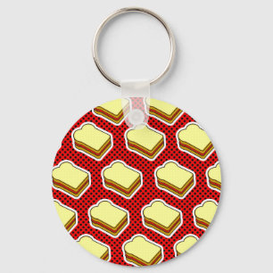 Peanut Butter Jelly Time - Strawberry Jelly Sleutelhanger