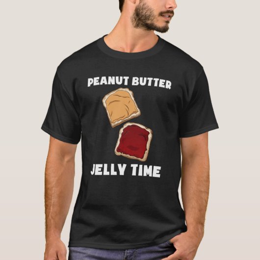 Peanut Butter Jelly Time T-shirt (Voorkant)