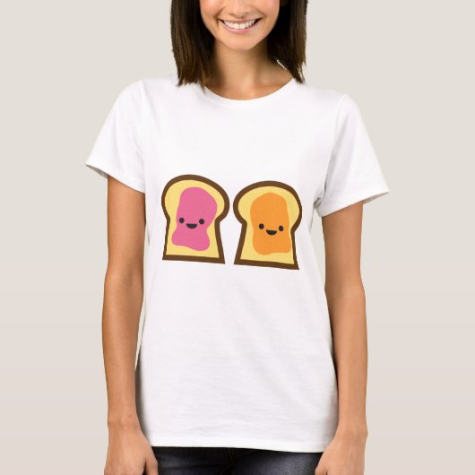 Peanut Butter Jelly Time! T-shirt (Voorkant)