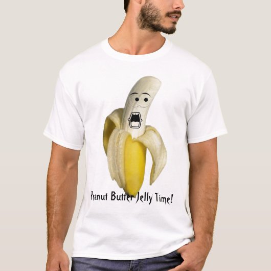 Peanut Butter Jelly Time! T-shirt (Voorkant)