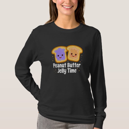 Peanut Butter Jelly Time T-shirt (Voorkant)