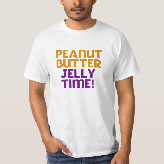 Peanut Butter Jelly Time T-shirt (Voorkant)