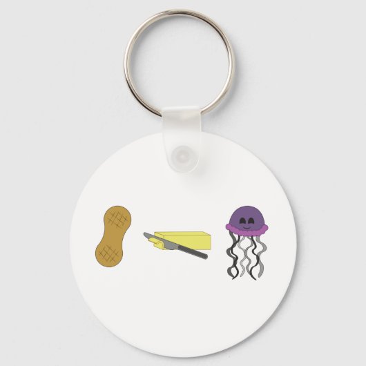 Peanut Butter Jellyfish Sleutelhanger (Voorkant)