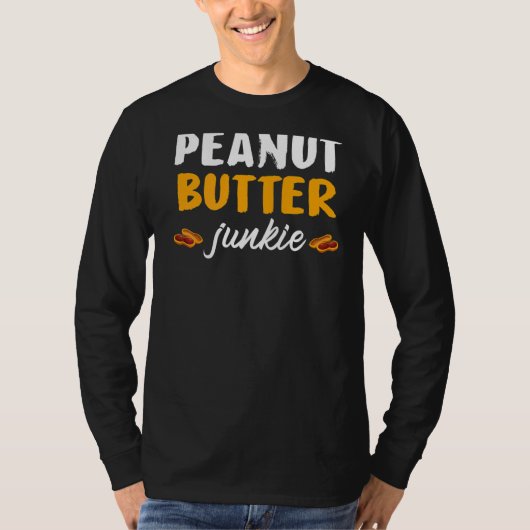 Peanut Butter Junkie Jelly Food Graphic T-shirt (Voorkant)