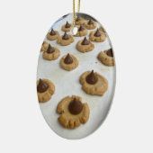 Peanut Butter Kiss Cookies Keramisch Ornament (Links)