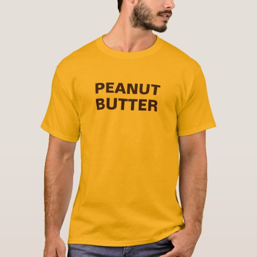 Peanut Butter Lange-hoes Shirt (Voorkant)