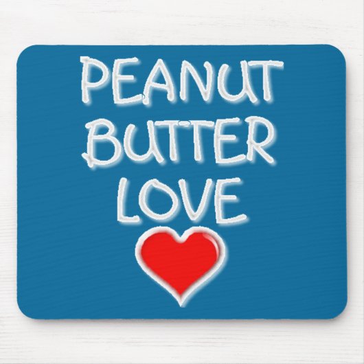 Peanut Butter Love Muismat (Voorkant)