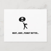 Peanut Butter Lover Briefkaart (Voorkant)