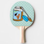 Peanut Butter Lover Ping Pong Paddle Tafeltennisbatje (Voorkant)