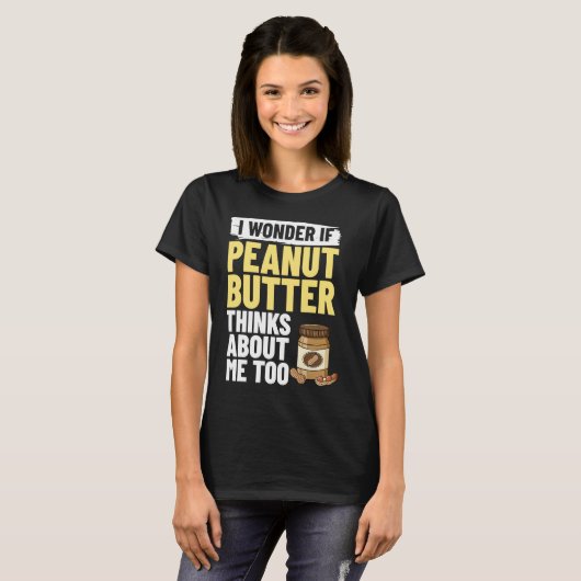 Peanut Butter Nut Peanut Recipes Biscuit T-shirt (Voorkant volledig)