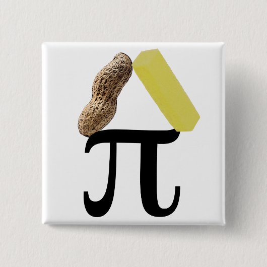 Peanut Butter Pi Button (Voorkant)