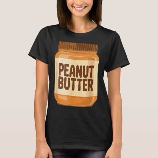 Peanut Butter Shirt Adult Men Women Kids Jelly Cos (Voorkant)