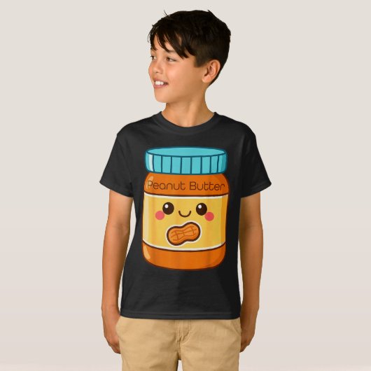 Peanut Butter Shirt Adult Men Women Kids Jelly Cos (Voorkant volledig)