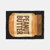 Peanut Butter Shirt Adult Men Women Kids Jelly Cos Fleece Deken (Voorkant (Horizontaal))