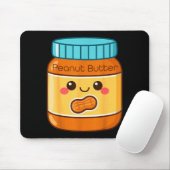 Peanut Butter Shirt Adult Men Women Kids Jelly Cos Muismat (Met muis)