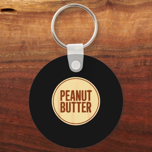 Peanut Butter Shirt Adult Men Women Kids Jelly Cos Sleutelhanger (Voorkant)