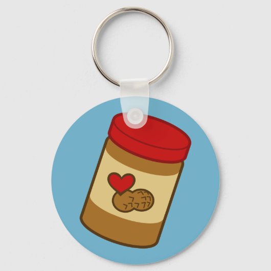 Peanut Butter Sleutelhanger (Voorkant)