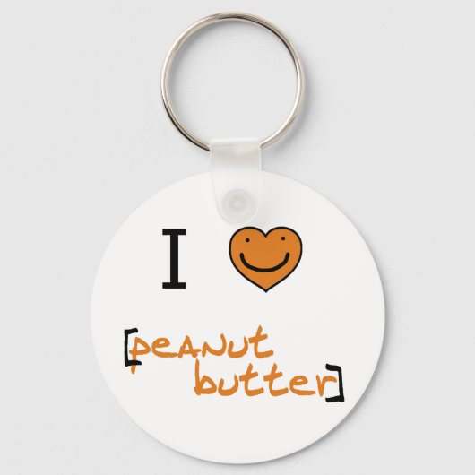 Peanut Butter Sleutelhanger (Voorkant)