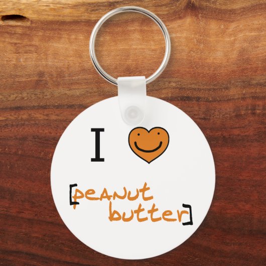 Peanut Butter Sleutelhanger (Voorkant)