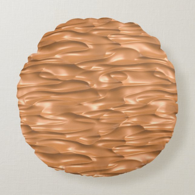 Peanut Butter Spread Rond Kussen (Voorkant)